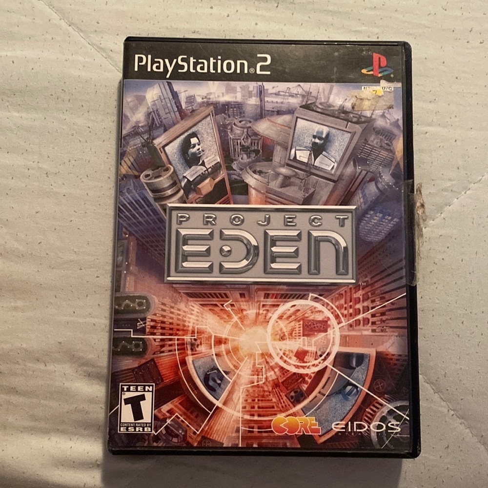 PS2 Project Eden Video Game